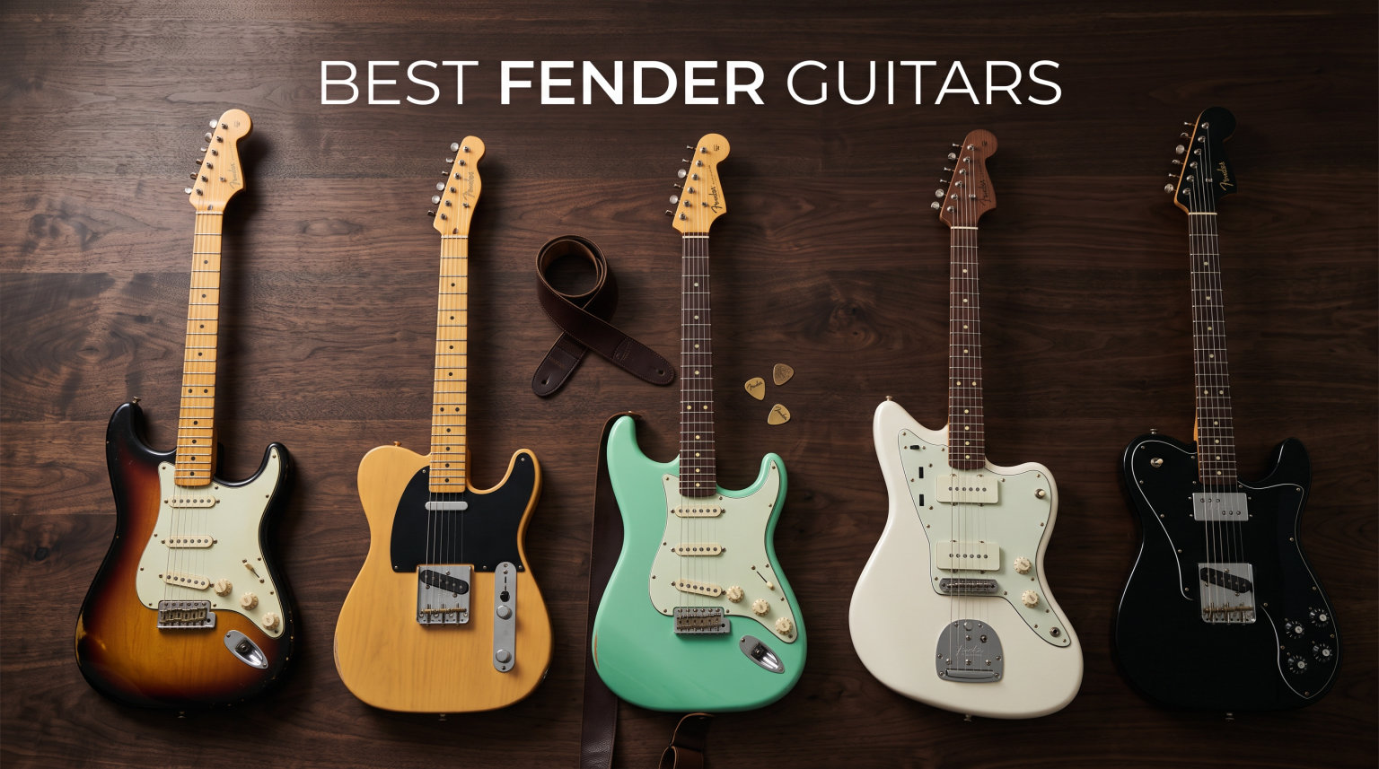 Best Fender Guitars