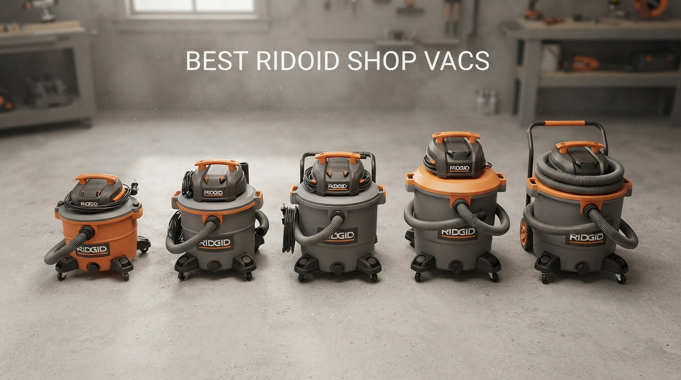 best ridgid shop vacs