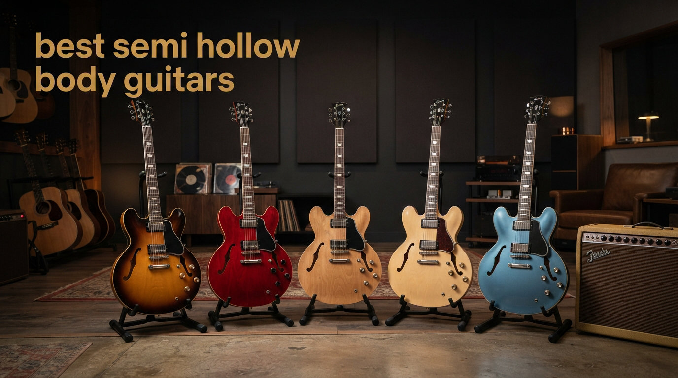 best semi hollow body guitars