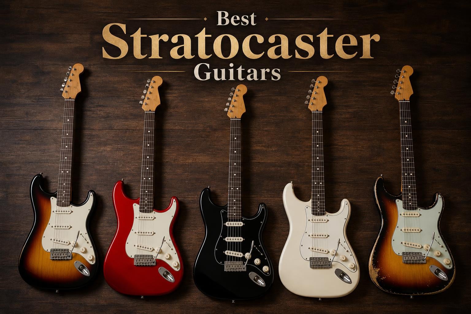best stratocaster guitars