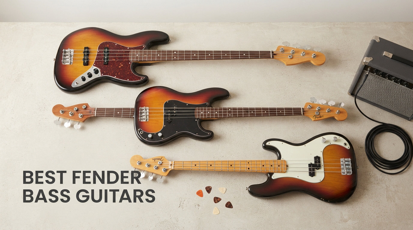 best fender bass guitars