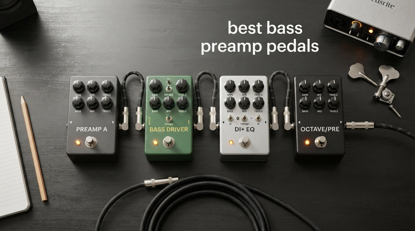 best bass preamp pedals