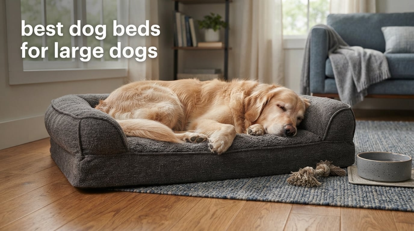best dog beds for large dogs