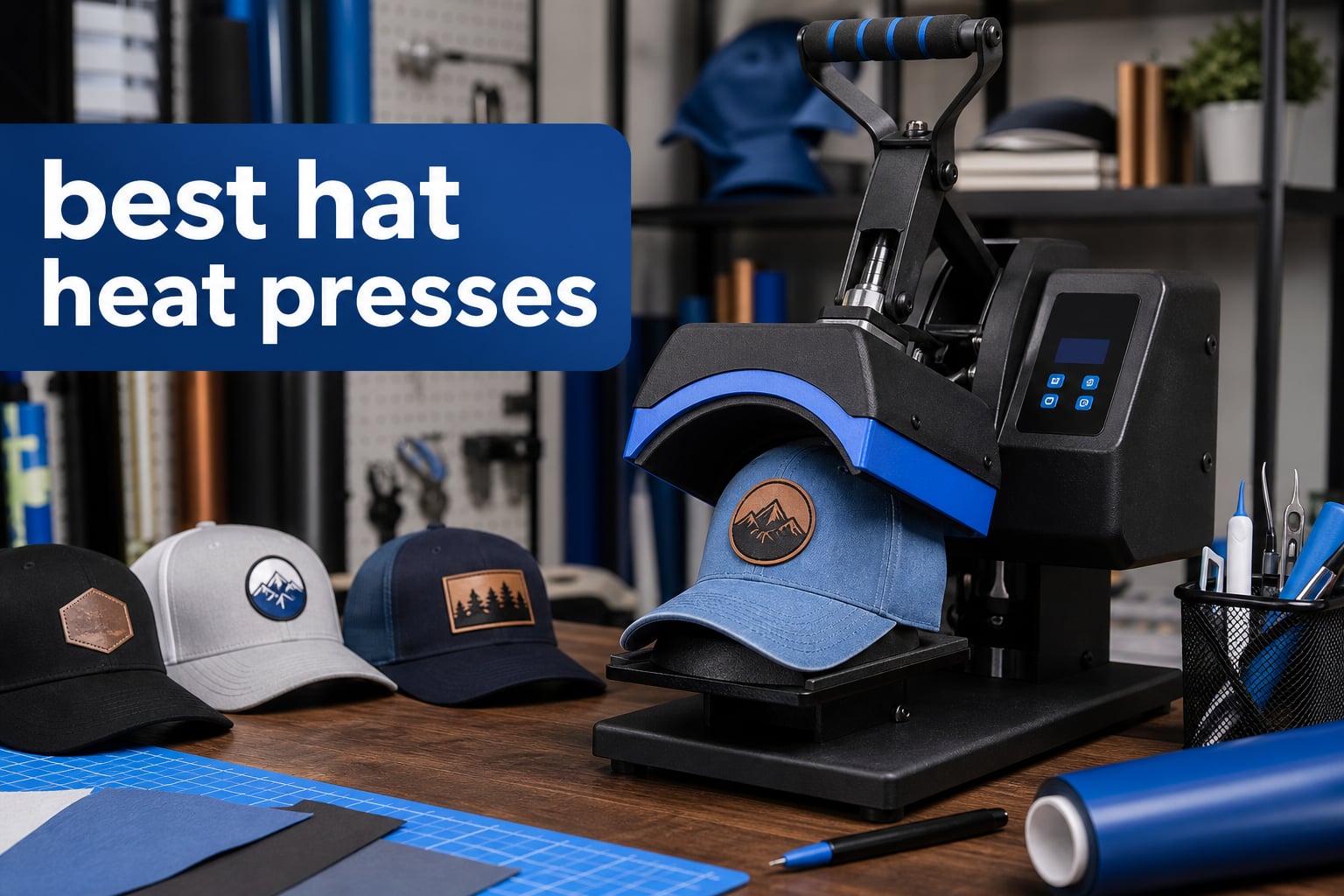 best hat heat presses