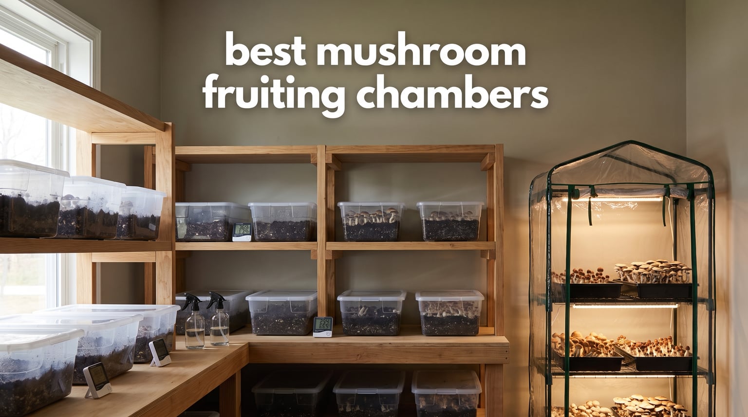 best mushroom fruiting chambers