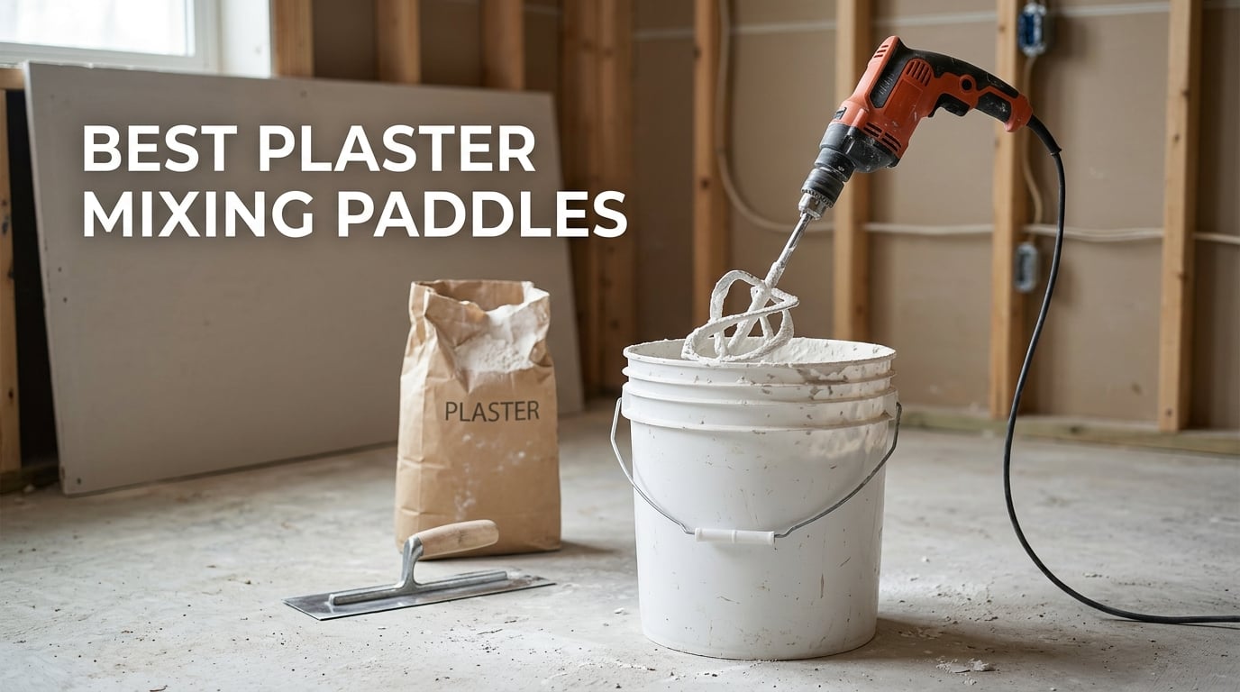 best plaster mixing paddles