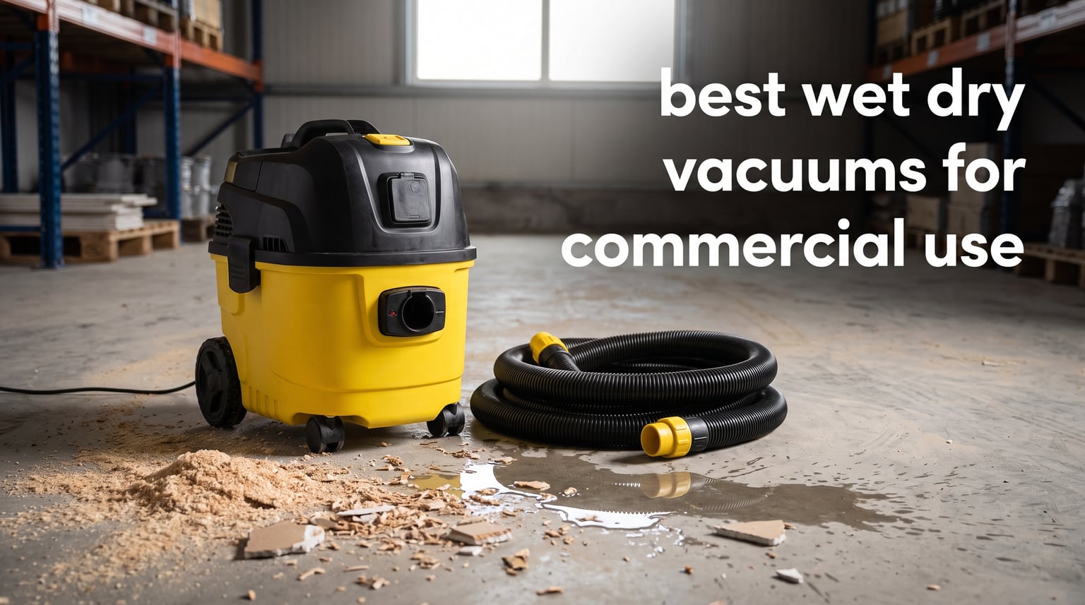 best wet dry vacuums for commercial use