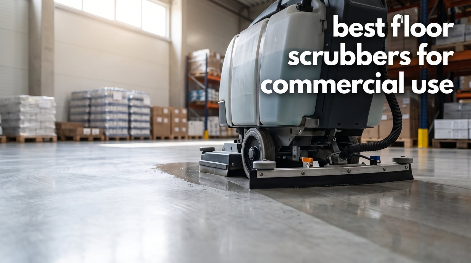 best floor scrubbers for commercial use