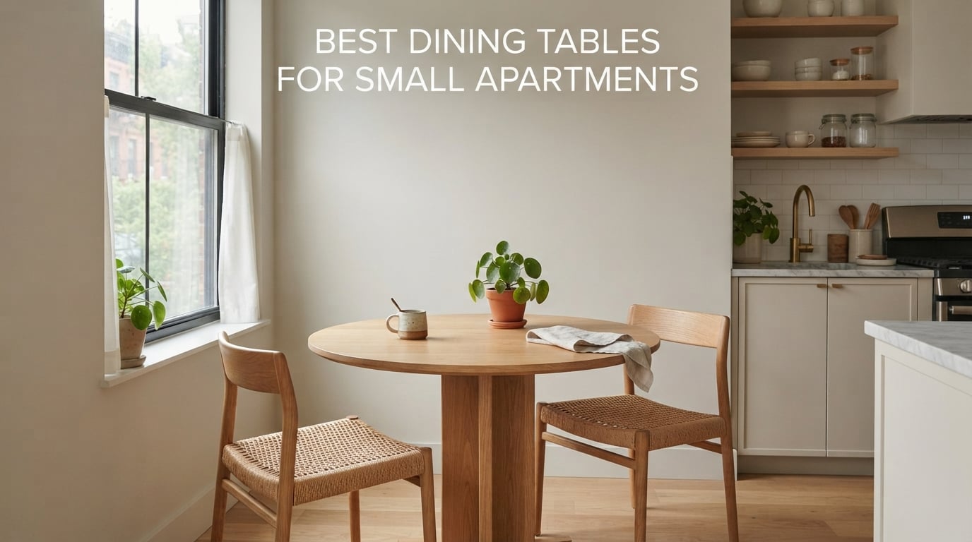 best dining tables for small apartments