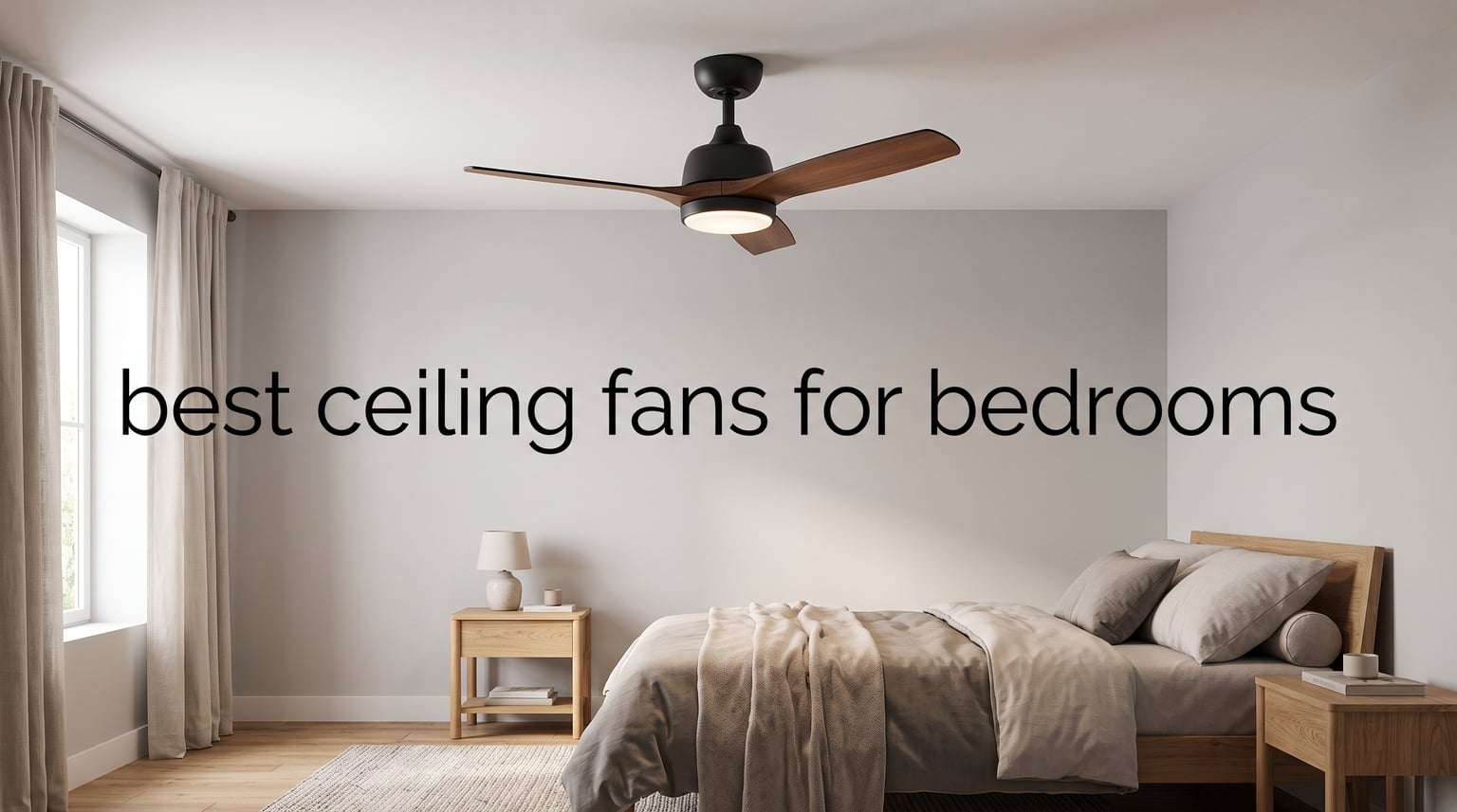 best ceiling fans for bedrooms