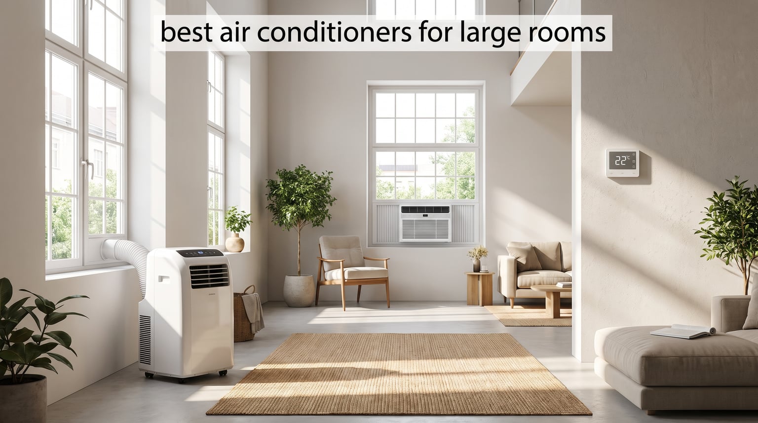 best air conditioners for large rooms