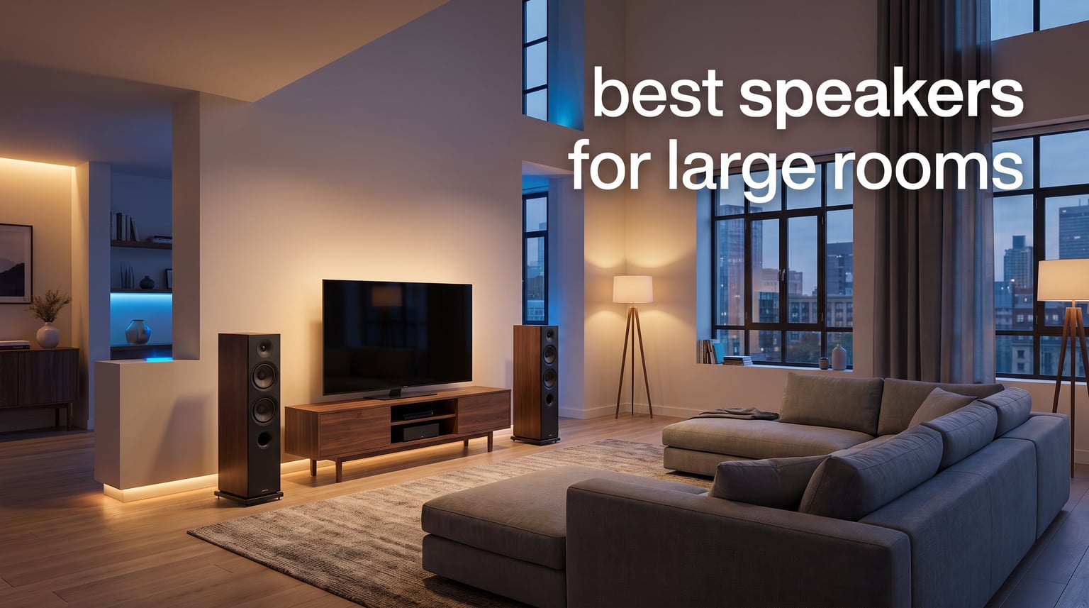 best speakers for large rooms