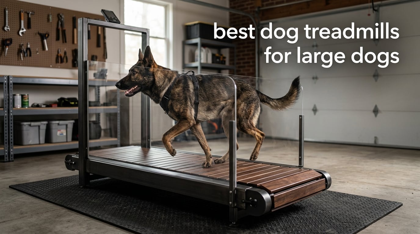 best dog treadmills for large dogs