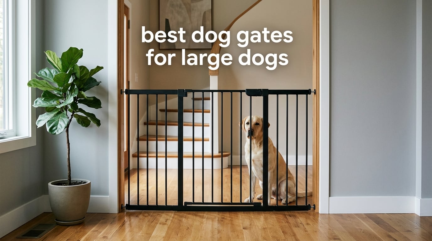 best dog gates for large dogs