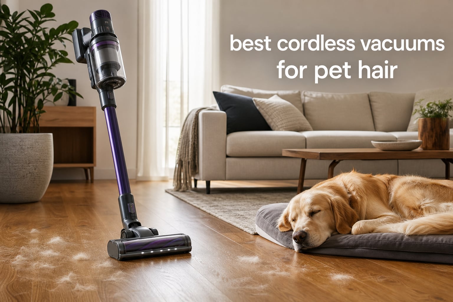 best cordless vacuums for pet hair