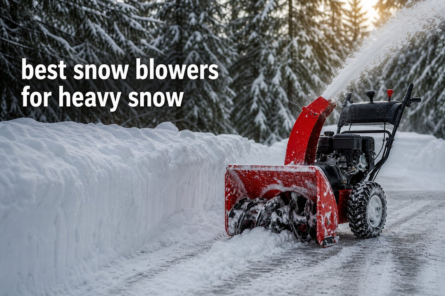 best snow blowers for heavy snow