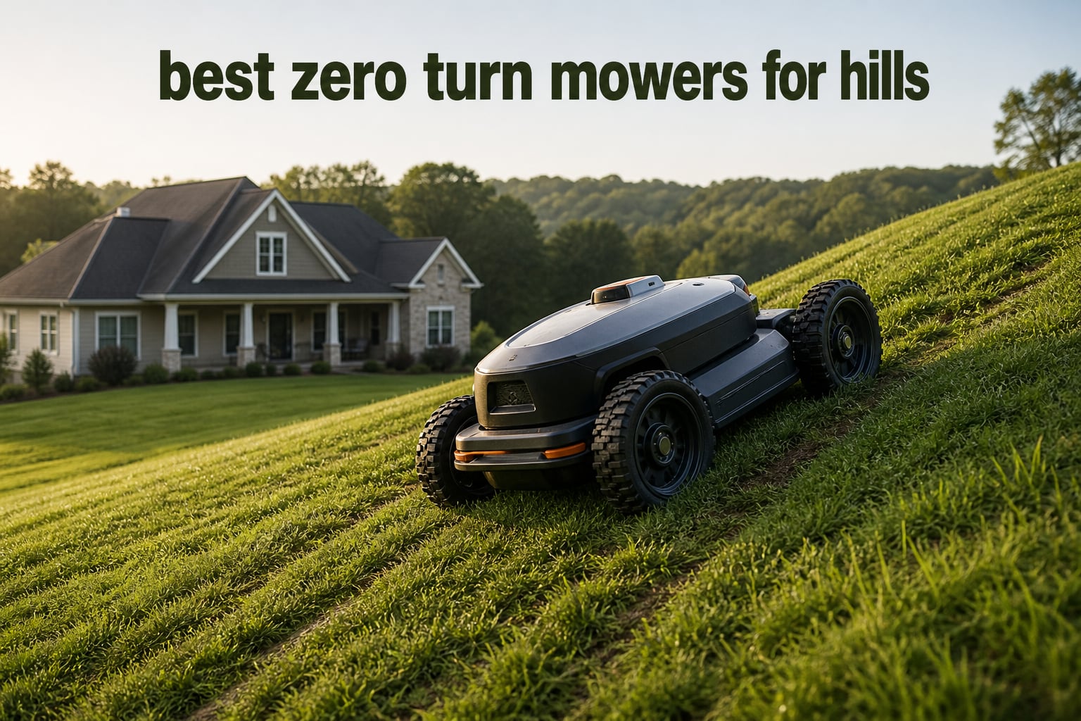 best zero turn mowers for hills