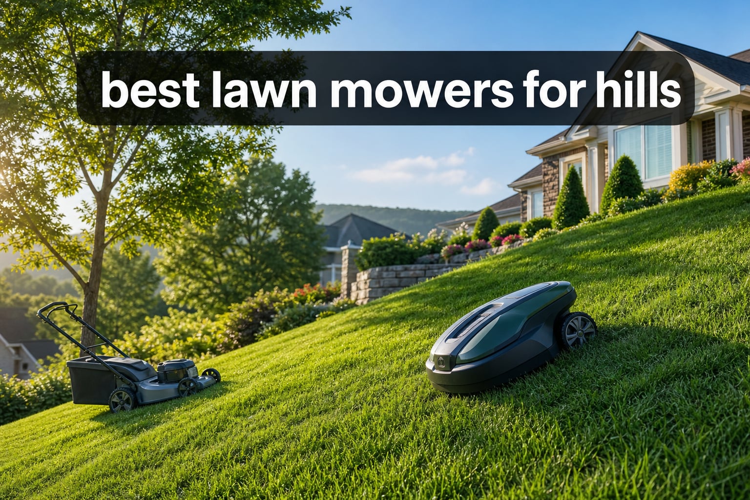 best lawn mowers for hills