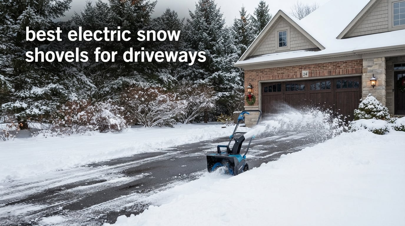 best electric snow shovels for driveways