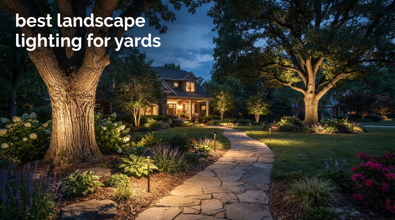 best landscape lighting for yards