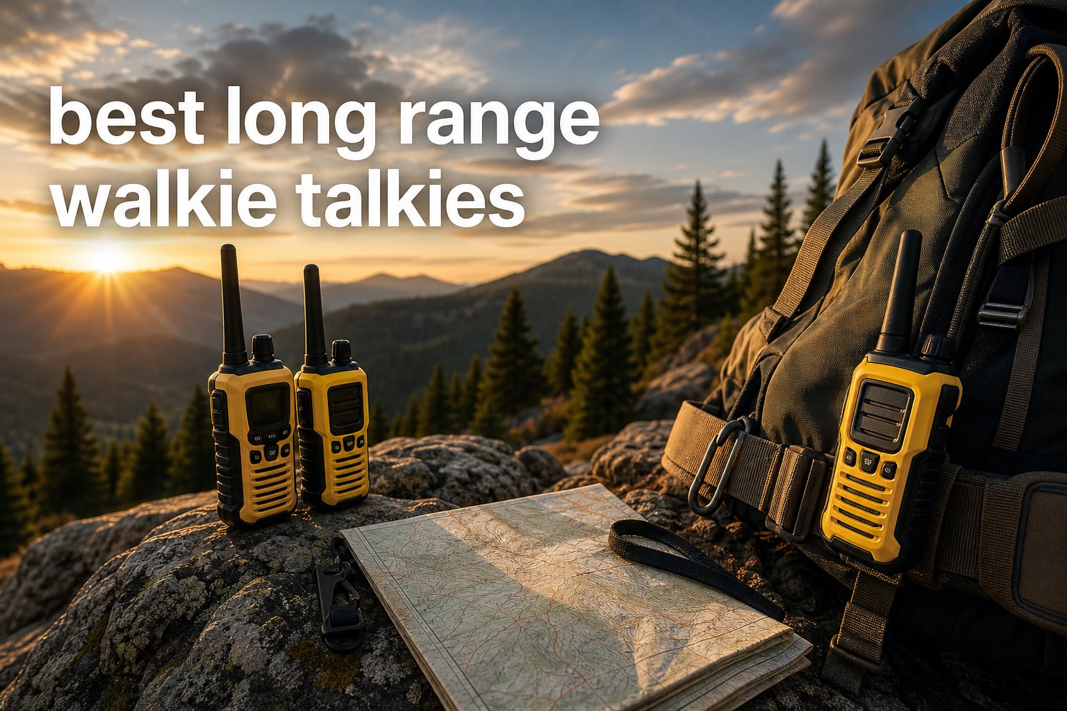 best long range walkie talkies