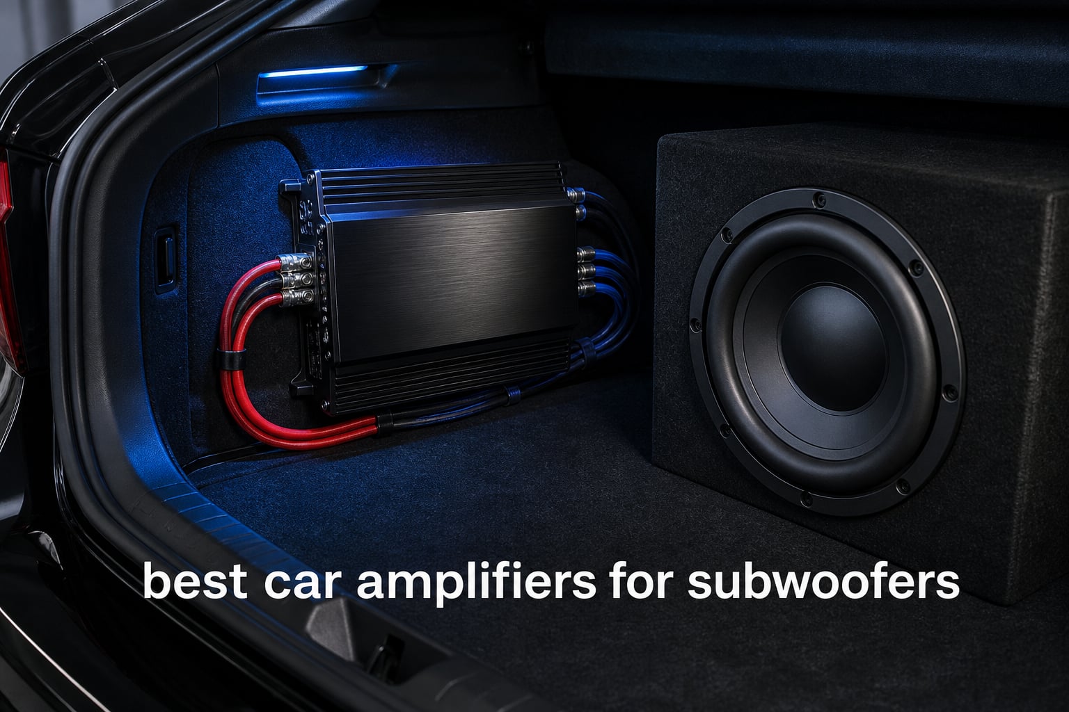 best car amplifiers for subwoofers