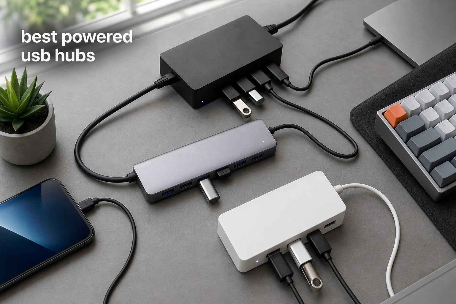 best powered usb hubs