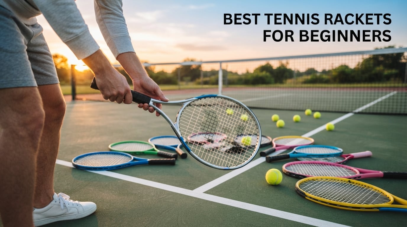 best tennis rackets for beginners