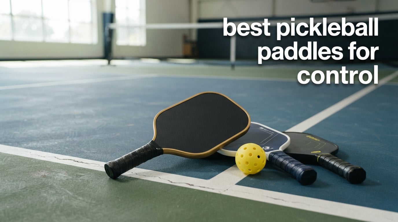 best pickleball paddles for control