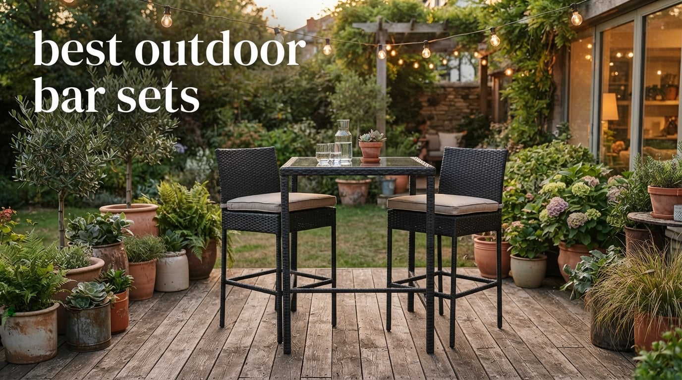 best outdoor bar sets