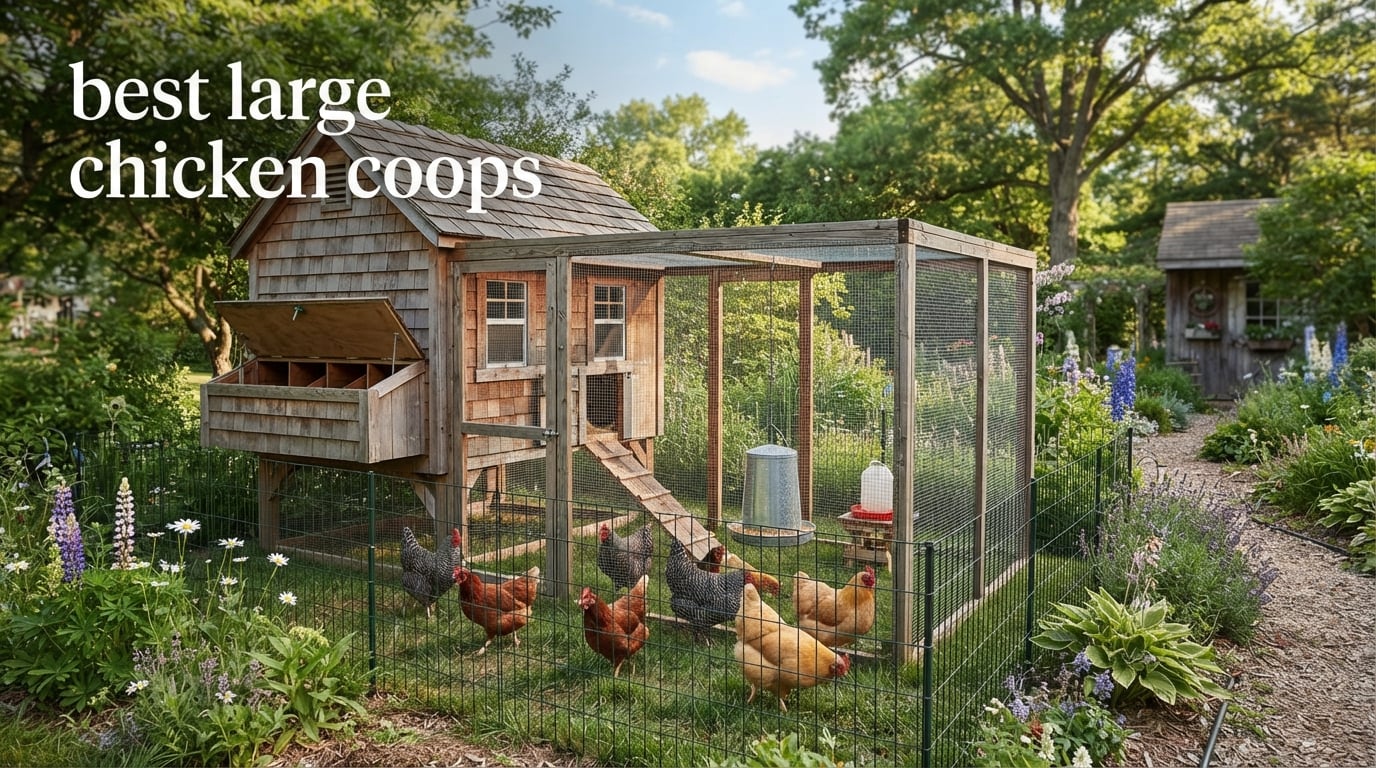 best large chicken coops