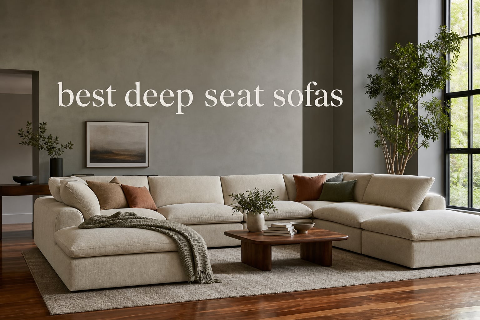 best deep seat sofas