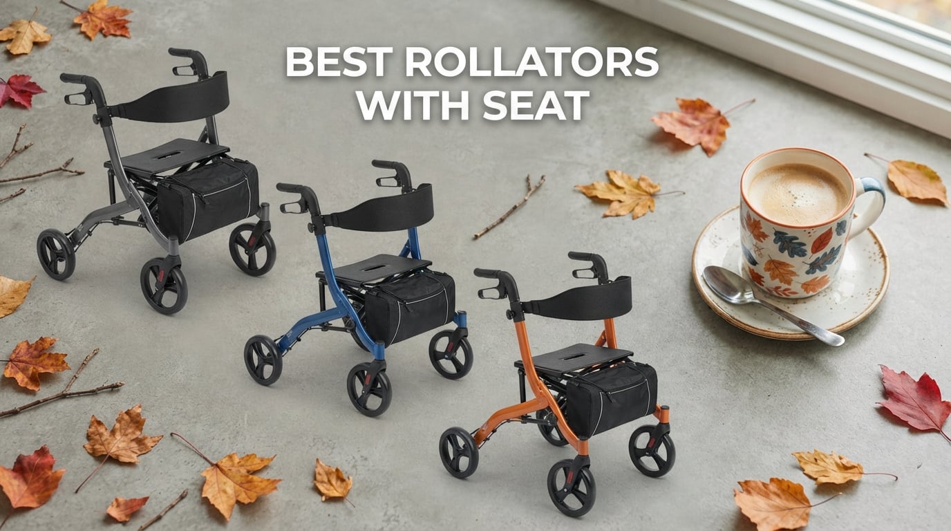 best rollators with seat