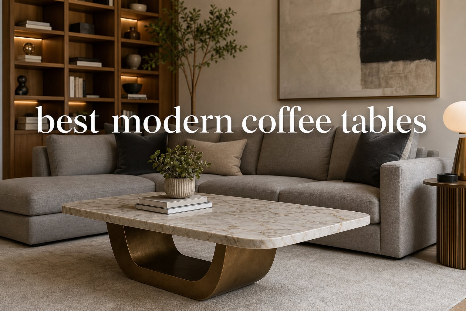best modern coffee tables