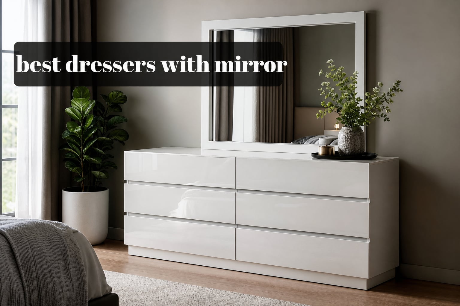 best dressers with mirror