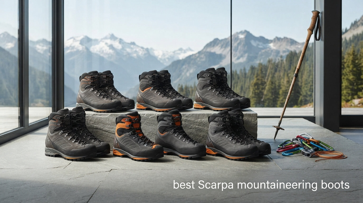 best Scarpa mountaineering boots