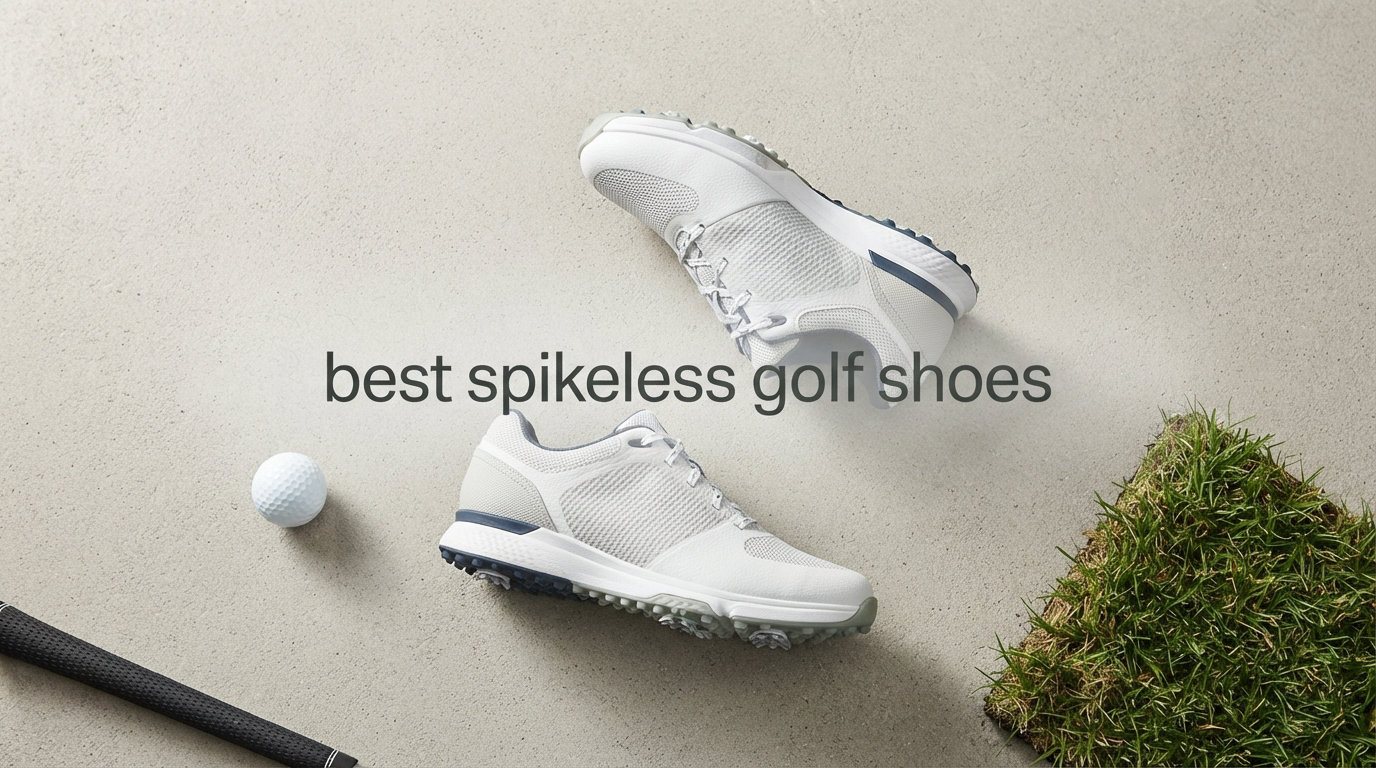 best spikeless golf shoes