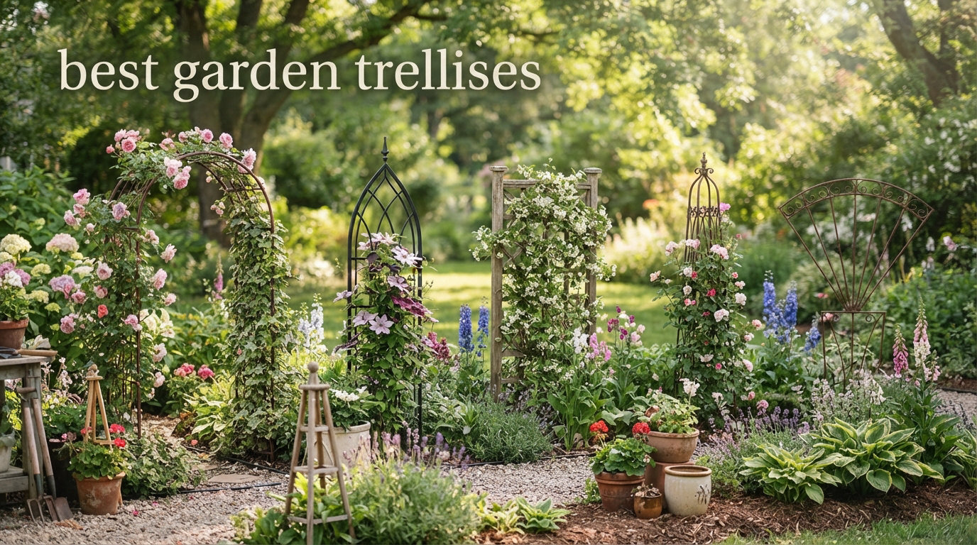 best garden trellises
