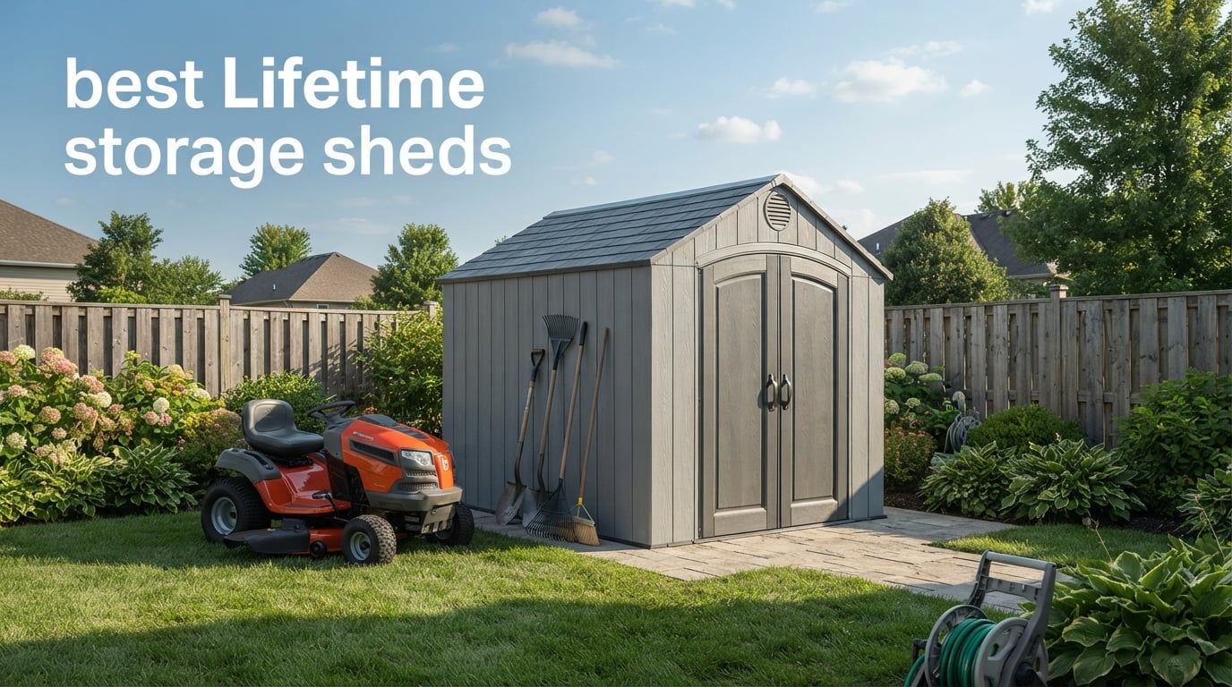 best Lifetime storage sheds
