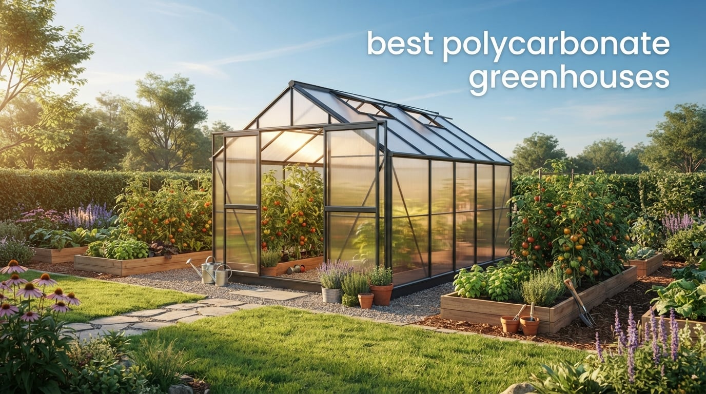 best polycarbonate greenhouses