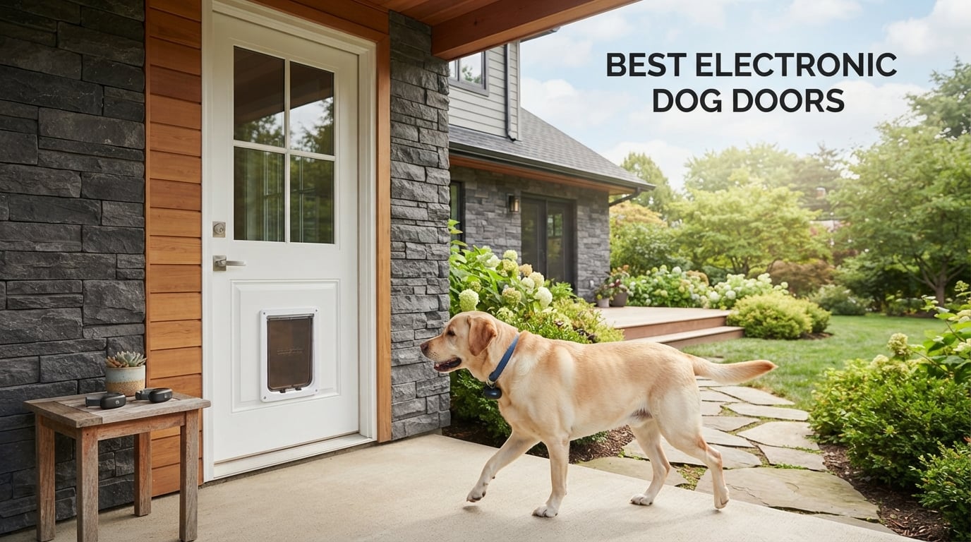 best electronic dog doors