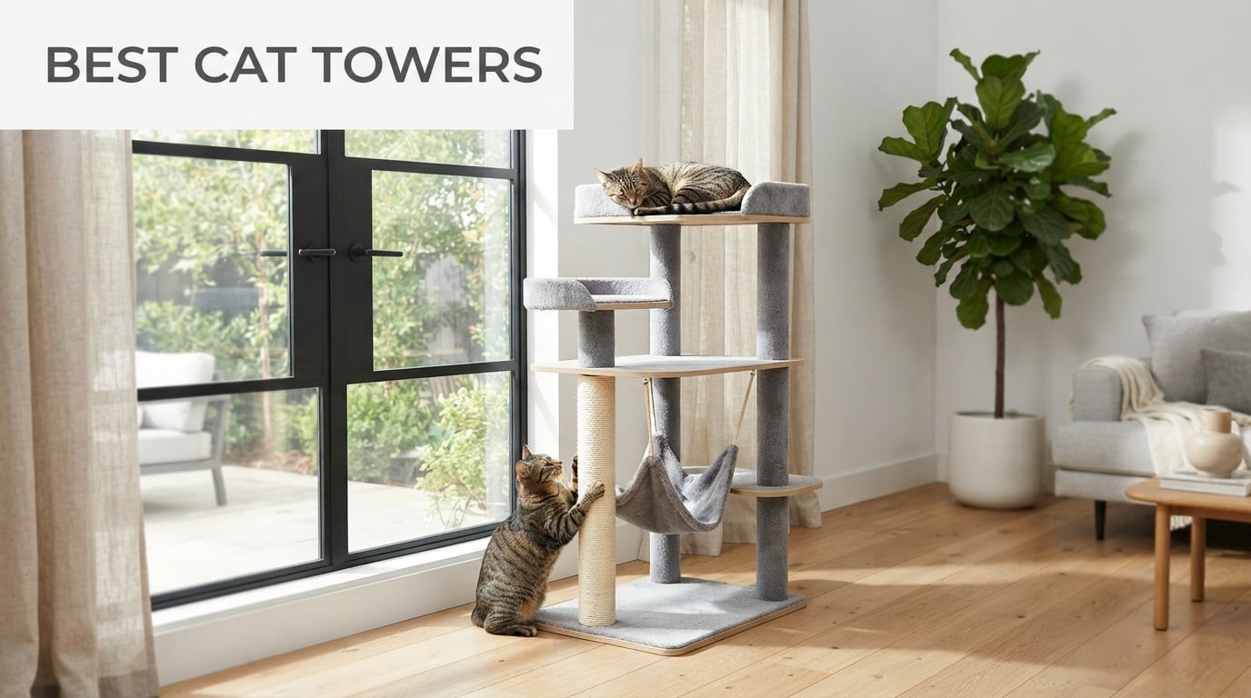 best cat towers