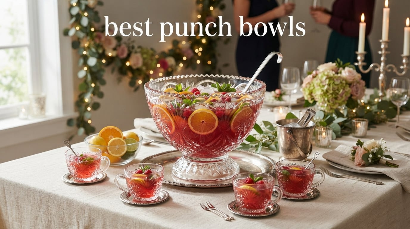 best punch bowls