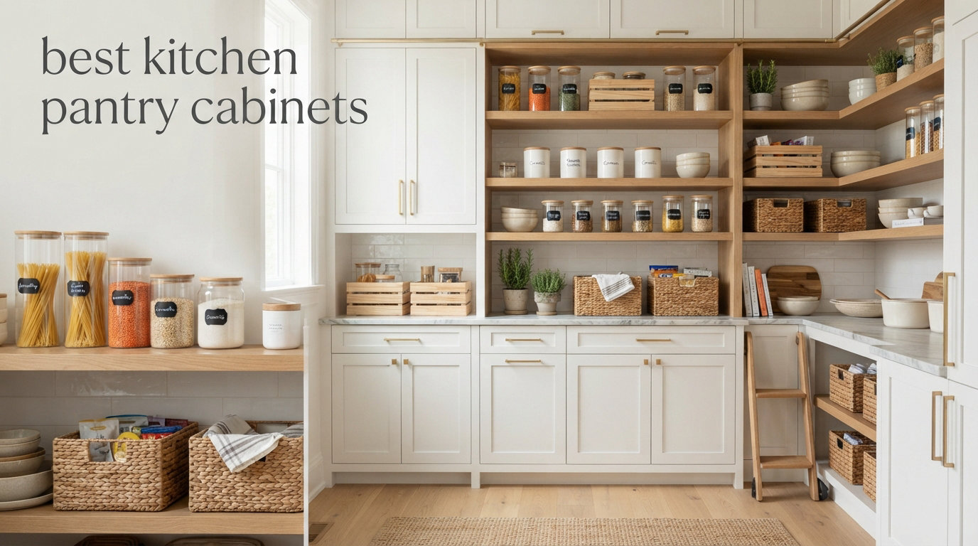 best kitchen pantry cabinets