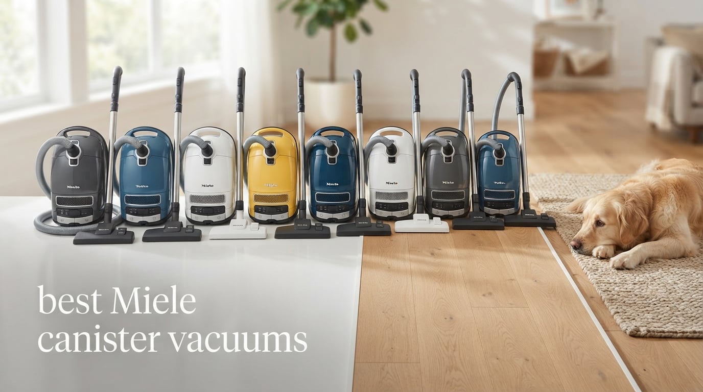 best Miele canister vacuums