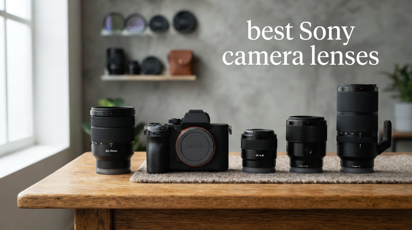 best Sony camera lenses