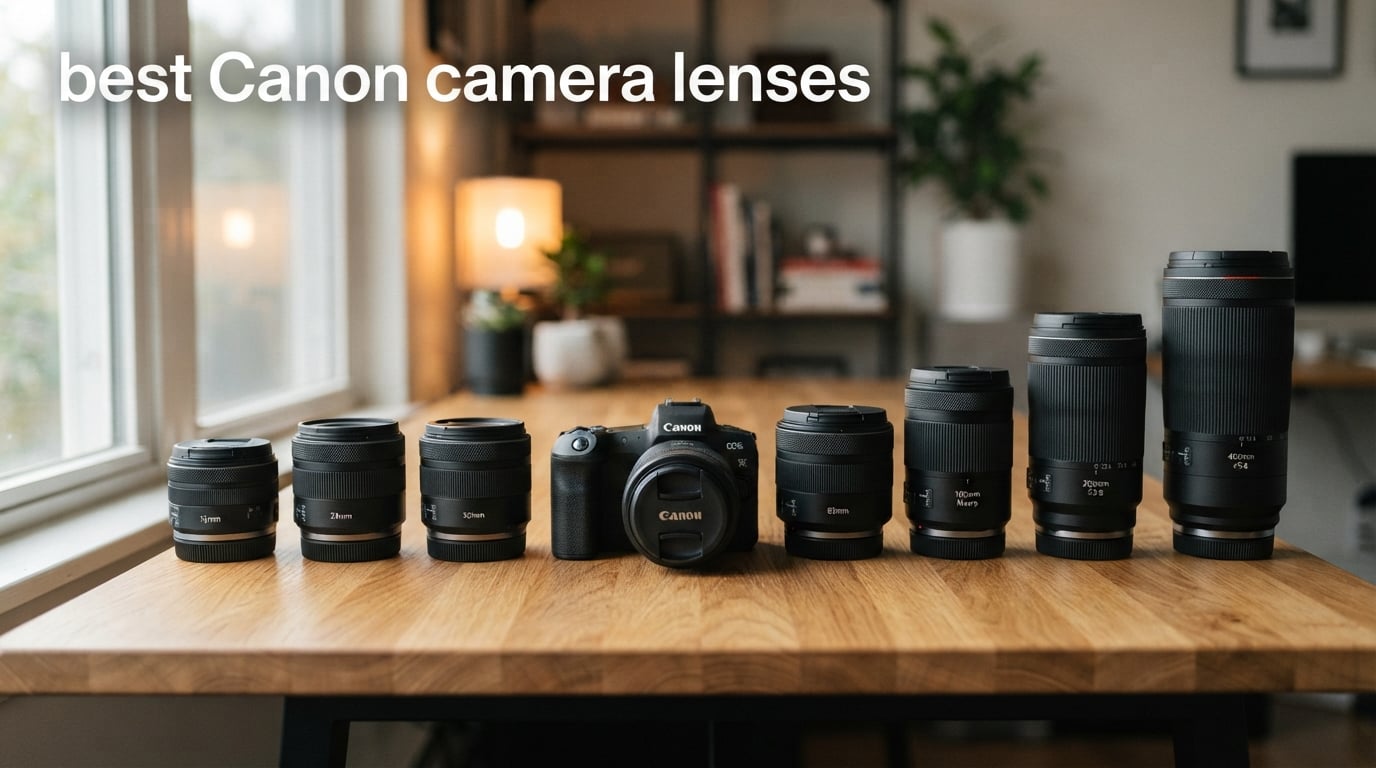 best Canon camera lenses