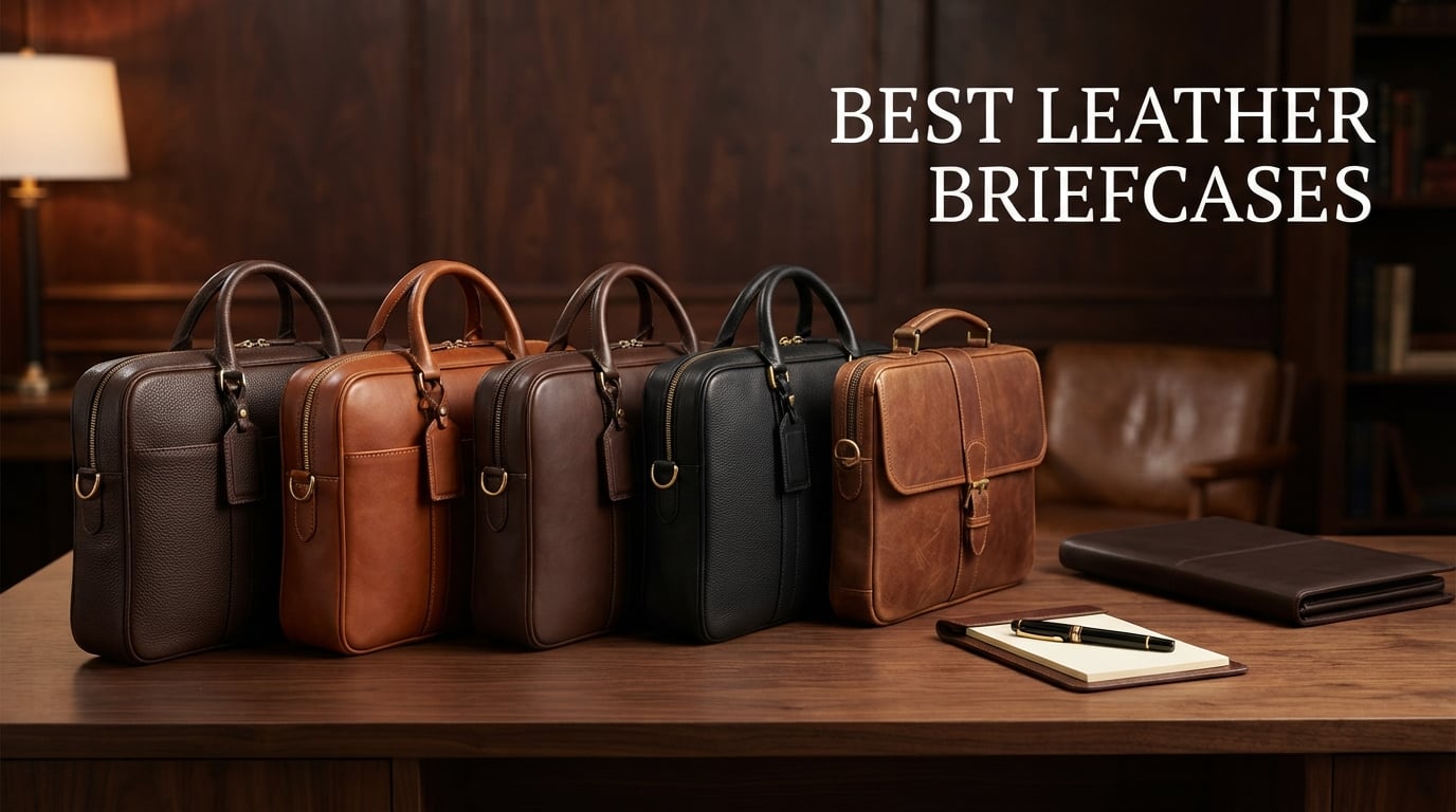 best leather briefcases