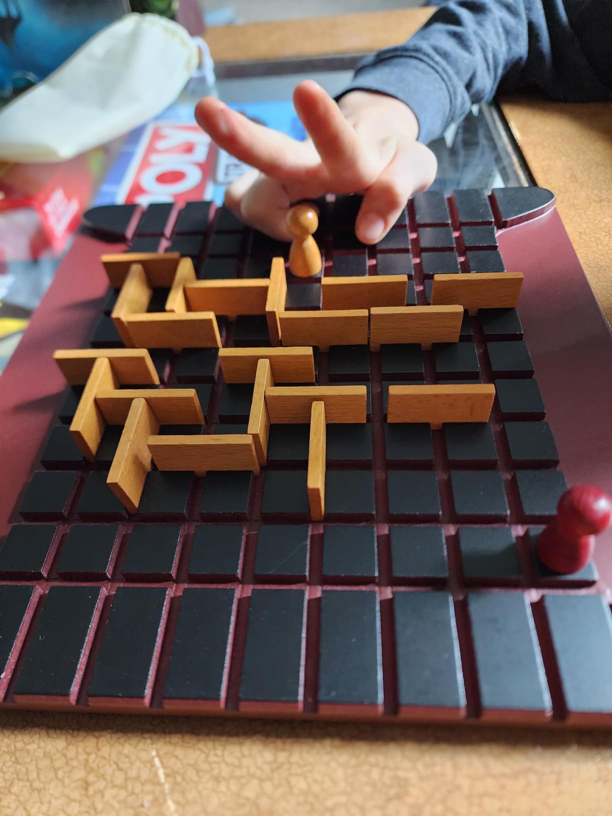 Quoridor - Over 1 Million Sold! Mensa Select Winner | Wooden Abstract Strategy Game for Adults and Families | Ages 8+ | 2 to 4 Players customer photo 1