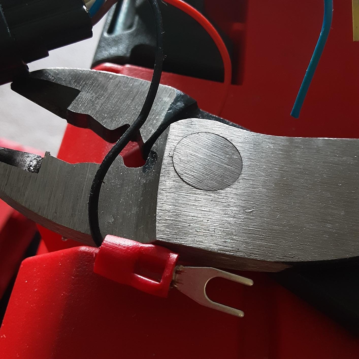 Channellock 909 9.5-Inch Wire Crimping Tool | Electrician's Terminal Crimp Pliers with Cutter are Designed for Insulated and Non-Insulated Connections customer photo 2